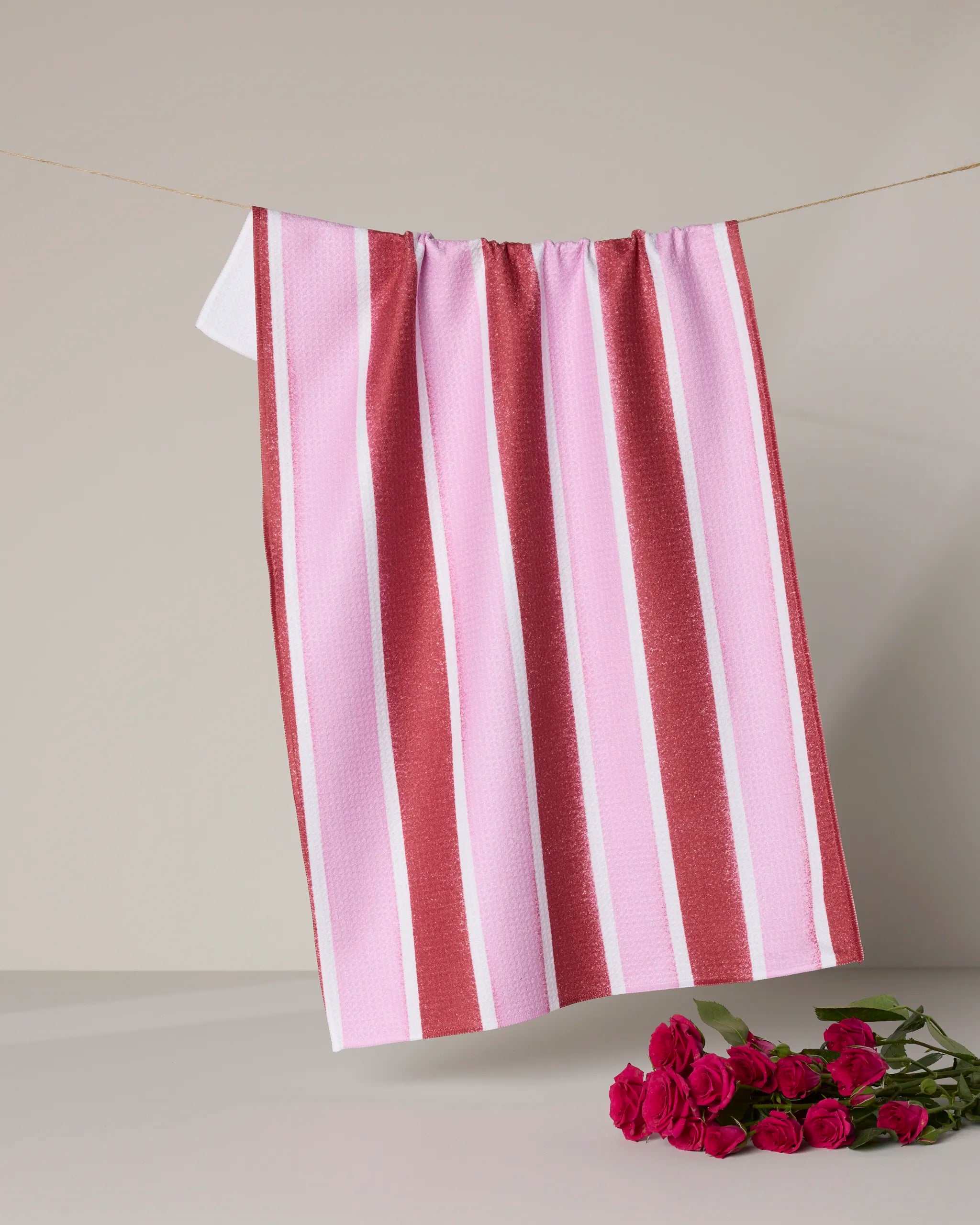 SUPER SWEET STRIPE TEA TOWEL