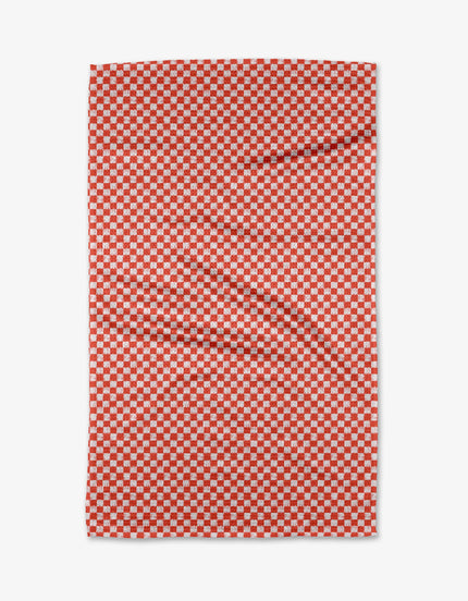 VALENTINE'S GINGHAM TEA TOWEL