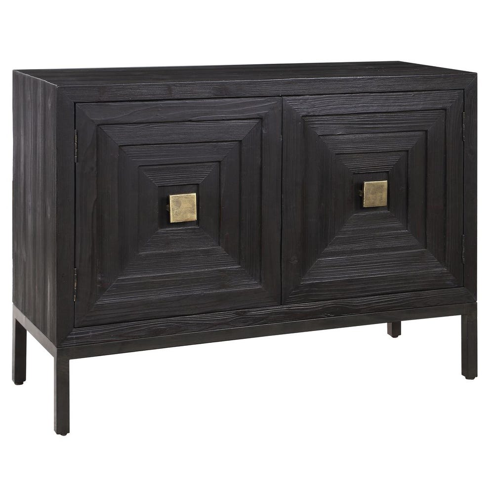 Aiken 2 Door Cabinet, Black