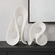 Silent Wave Outdoor Sculptures, S/2