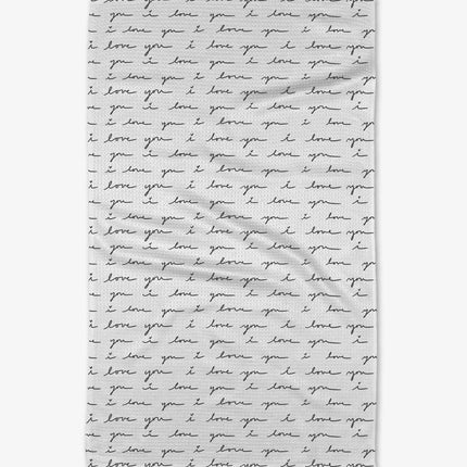 List of Love Tea Towel