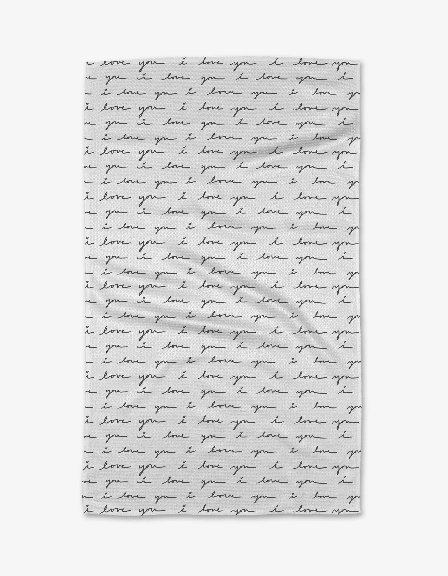 List of Love Tea Towel