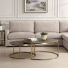 Aragon Nesting Coffee Tables, S/2, Gray