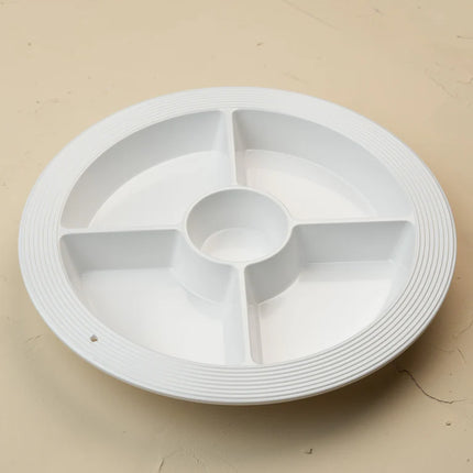 DIVIDED MELAMINE DISH `