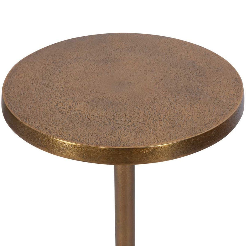 Sanaga Outdoor Drink Table, Gold