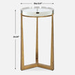 Midas Accent Table, Round