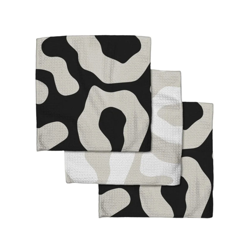 MIXED UP DISH CLOTH S/3