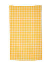 Summer Grid OrangeTea Towel
