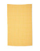 Summer Grid OrangeTea Towel