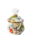 FLOWER MARKET LIDDED SUGAR BOWL