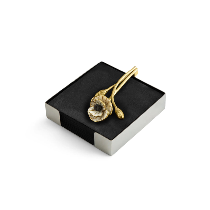ANEMONE COCKTAIL NAPKIN HOLDER