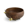 BFG WOOD SERVING BOWL