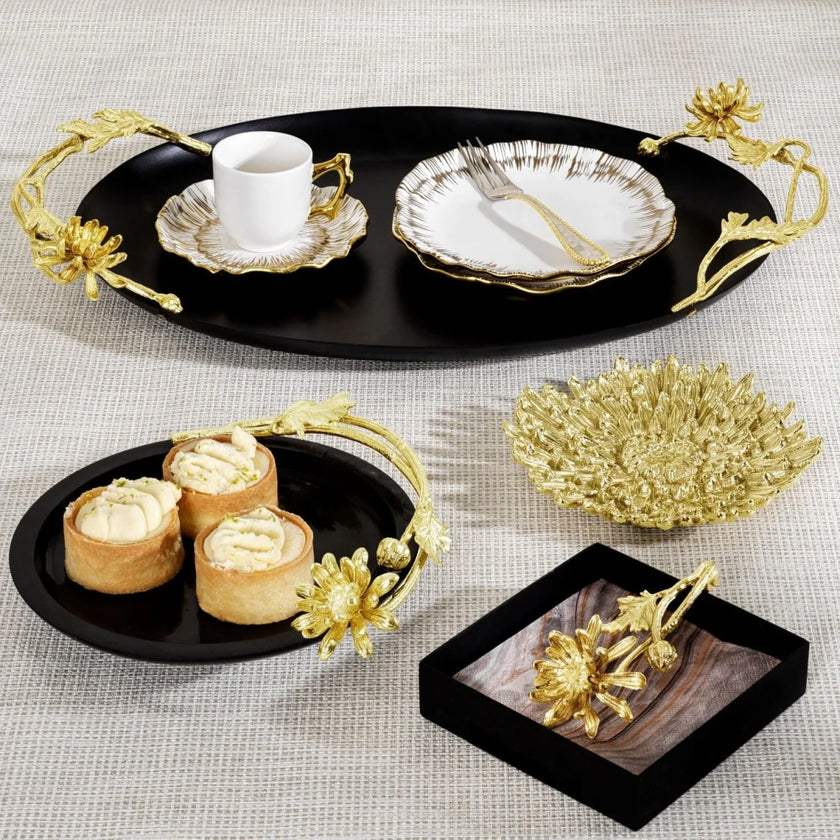 DAHLIA COCKTAIL NAPKIN HOLDER