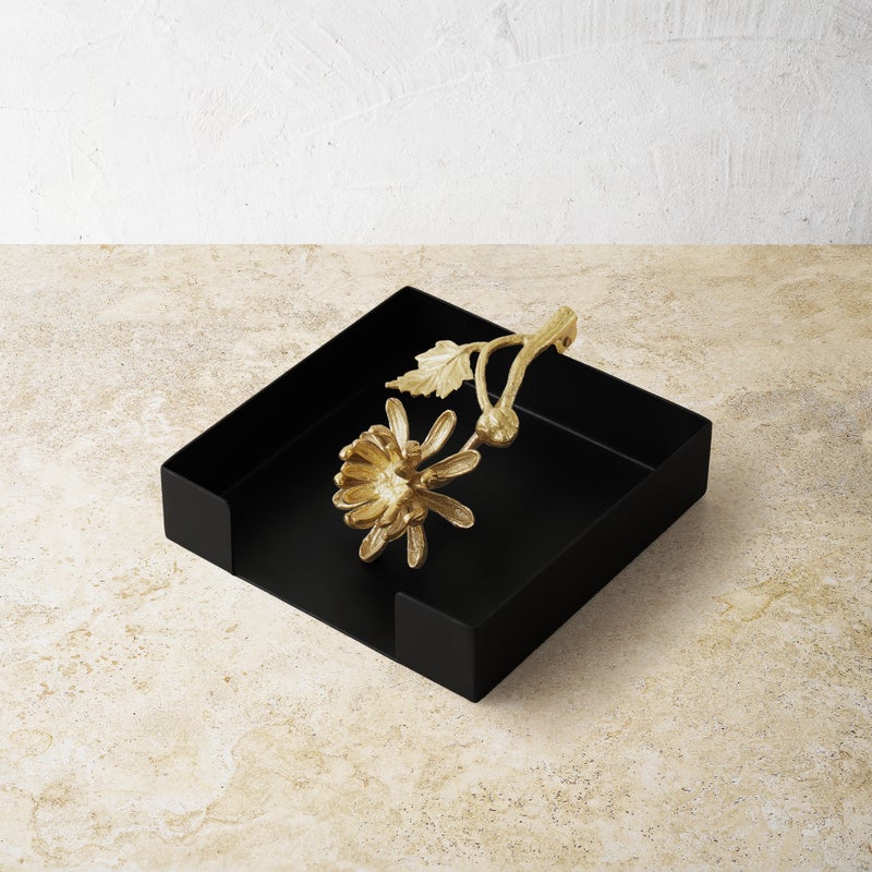 DAHLIA COCKTAIL NAPKIN HOLDER