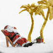 ISLAND SANTA GLOBE ORNAMENT