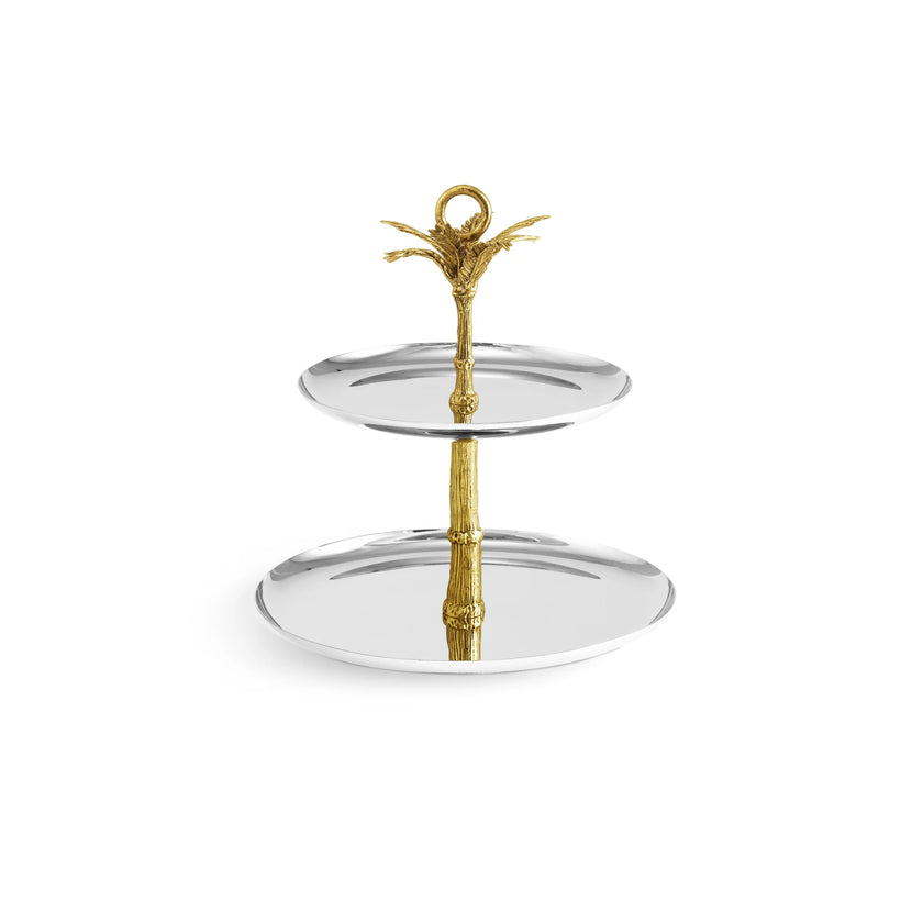 PALM 2-TIER ETAGERE