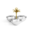PALM TRIPLE BOWL