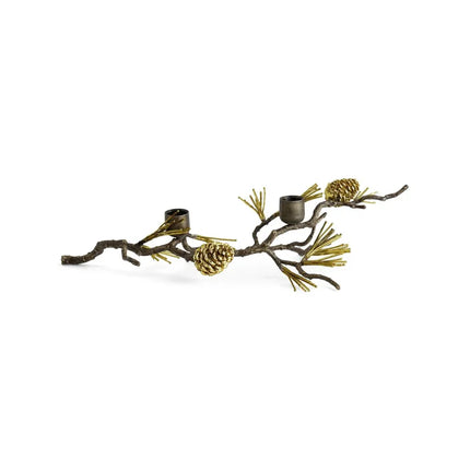 PINE CONE CANDELBRA