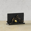 POMEGRANATE VERTE NAPKIN HOLDER