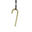 TWIST CANDY GLD ORNAMENT