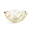 WILDFLOWERS LG GLASS BOWL