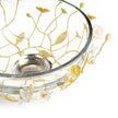 WILDFLOWERS LG GLASS BOWL