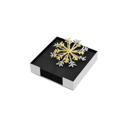 SNOWFLAKE COCKTAIL NAPKIN HOLDER