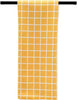 Summer Grid OrangeTea Towel
