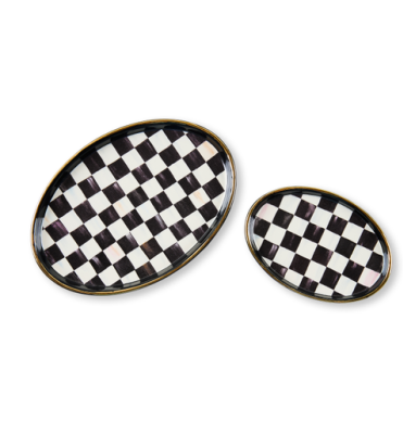 CC OVAL TRINKET DISHES S/2