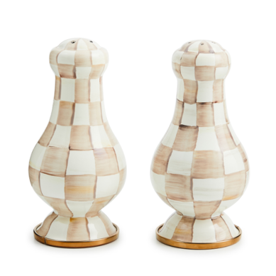 MC LG SALT & PEPPER SHAKERS